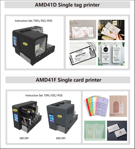 Amydor AMD41F Imprimante numérique de cartes de visite 300dpi avec une largeur d'impression maximale de 2 pouces - Product Image 2