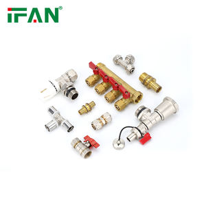 Colector de Distribución de Agua de Acero Inoxidable de Alta Presión IFAN, de 2 a 12 Vías, para Calefacción por <span class=keywords><strong>Suelo</strong></span> <span class=keywords><strong>Radiante</strong></span>, Colectores PEX - Product Image 6