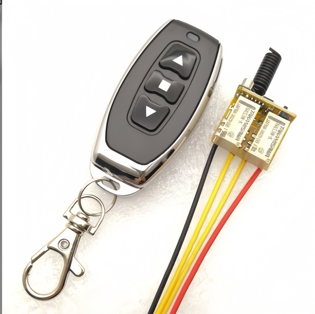 4.2V-12V Electric Winch Controller Wireless Remote Switch for Household Use Plastic Model with Battery Power Source