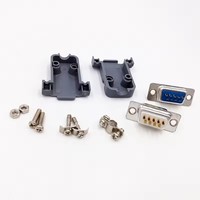 Conectores DB9 D-sub, Adaptador de Conector Hembra y Macho de 9 Pines RS232, DP9