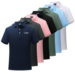 Tùy Chỉnh Thêu In Bông Polyester T Áo Sơ Mi Nhanh Chóng Làm Khô Thoáng Khí Thể Thao Golf Công Ty Làm Việc Đồng Phục Polo Áo Sơ Mi Cho Nam Giới - Product Image 1