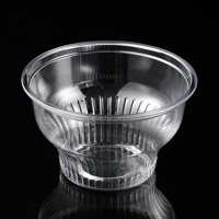 Gobelets en plastique populaires pour crème glacée/dessert avec couvercles, 8 oz (275 ml), pour parfait, fêtes, mariages, pique-niques, à emporter – Vente directe usine