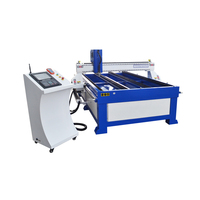 Máquina de Corte por Plasma CNC de 1500*3000 mm, 1300*2500 mm, Cortadora de Plasma de Metal y Acero al Carbono de 120 A y 200 A con Control de Altura de Antorcha