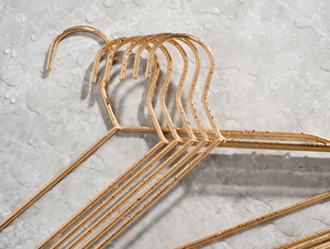 Appendiabiti <span class=keywords><strong>in</strong></span> <span class=keywords><strong>Metallo</strong></span> Oro Rosa Lucido, Resistenti e Durevoli, <span class=keywords><strong>per</strong></span> Vestiti - Product Image 4