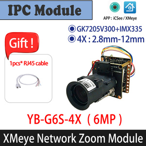Xmeye 6MP 4x/<span class=keywords><strong>10x</strong></span>/36x <span class=keywords><strong>Zoom</strong></span> AF mạng tích hợp IPC mô-đun máy ảnh Hội Đồng Quản trị không có wifi - Product Image 2