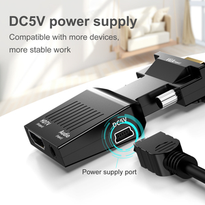 3.5Mm Cổng Âm Thanh <span class=keywords><strong>VGA</strong></span> HDTV Chuyển Đổi HD 1080P Nam Để Nữ Adapter Cho TV Màn Hình Máy Chiếu - Product Image 3