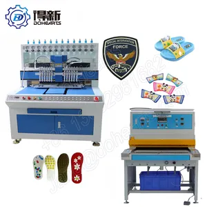 Dongguan Plastic Slippers pvc shoe lace charm making production line oven