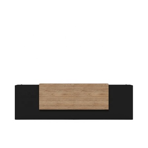 Mostrador de hotel mostradores de recepción muebles de oficina comercial salón de recepción salón de belleza vestíbulo recepción mesa de recepción - Product Image 4