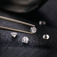 Diamante de Corte Brillante Redondo Cultivado en Laboratorio de 0.33Ct, Color D, Certificado IGI, Claridad VS1, Corte Excelente, Marca ZHIMEI, para Joyería