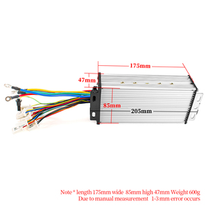 Controlador de Velocidad sin Escobillas de 48V 2000W para Bicicleta Eléctrica y Scooter, Material de Aluminio, 15MOS - Product Image 2