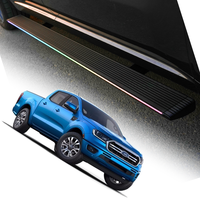 Marchepieds électriques automatiques pour Ford Ranger en alliage d'aluminium, Plug & Play OBD2, étanches IP67, anti-pincement, style sport, ensemble complet