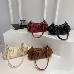 Nouveau sac à main pliable mini nuage en cuir PU souple et imperméable pour femme, sac à bandoulière de haute qualité, collection 2026 - Product Image 1