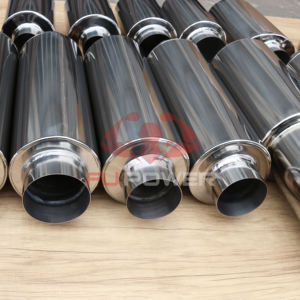 Canos de Escape de Titânio Personalizados de 2\", 2.5\", 3\", 3.5\", 4\" e 4.5\" com Silenciador de Corrida - Product Image 5