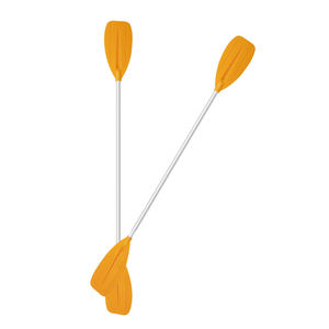 456sqcmキッドティーンユースウォータープレイSUPスタンドアップカヤックパドルカヌーオール2ブレードPPワンピースカヤックパドルカヤック用 - Product Image 6