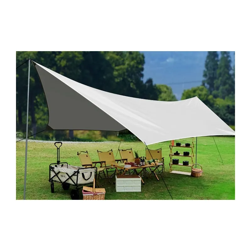 Outdoor Fly Tarp Camping Pop-Up Luifel Picknick Bruiloft Tent Bescherming Zonnescherm Vissen Bbq Schuilplaats Zeildoek Strandtent