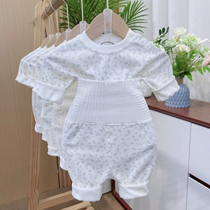 Conjunto de Pijama de Algodón 100% para Bebé, Informal, Transpirable, de Otoño, de Cintura Alta, con Protección para el Vientre, sin Costuras, 2 Piezas - Product Image 5