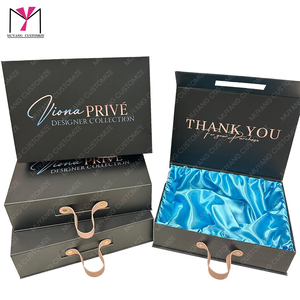 Coffret de perruques fantaisie MUYANG avec doublure en satin, logo estampé à chaud, poignée, emballage d'accessoires de mode - Product Image 5