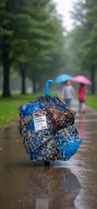 Ombrello per bambini Sicofas, 8 stecche, apertura manuale, protezione da sole e pioggia, design carino per bambini, ritorno a scuola, manico in plastica - Product Image 2