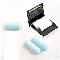 Offre Spéciale adhésif Thermique Directe Continu Papier Autocollant Pour Mini BT POCHE Imprimante Étiquette 57mm x 30mm Paperang