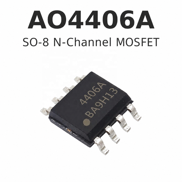 AO4406A SO-8 N Channel MOSFET for DC DC Power Stage and Load Control