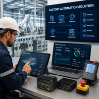 Développement de logiciels d'automatisation industrielle, système de contrôle d'usine numérique, solution d'entreprise basée sur le cloud