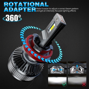 ไฟโปรเจคเตอร์ LED Sunshiny V28 กำลังสูง 130W รุ่น H11 H7 H4 9005 สำหรับไฟตัดหมอก 12000LM แรงดันไฟฟ้ากว้าง 9-60V สำหรับรถยนต์ รถบรรทุก รถ SUV และรถตู้ - Product Image 6