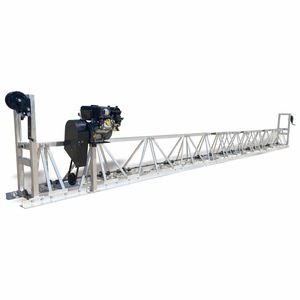 Machine de nivellement de béton à structure en acier renforcé avec poutre vibrante en aluminium pour les surfaces de routes et de ponts - Product Image 2