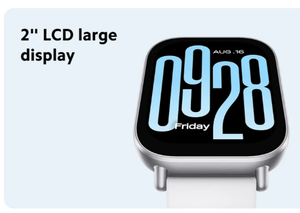 Đồng hồ chính hãng Redmi 5 hoạt động giảm tiếng ồn micrô kép 2 ''Màn hình LCD 18 ngày Pin BT gọi 5ATM khả năng chống nước - Product Image 2