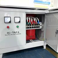 Transformateur d'isolement triphasé sec 75 kVA élévateur/abaisseur de tension 380 V vers 220 V, 480 V vers 400 V pour machine de découpe laser