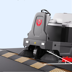 เครื่องทำความสะอาดพื้นอุตสาหกรรมและพาณิชย์ CleanHorse M3 แบบขับเคลื่อนด้วยแบตเตอรี่ 48V80Ah ความกว้างการทำความสะอาด 1400 มม. พร้อมถังเก็บฝุ่นขนาด 180 ลิตร - Product Image 2