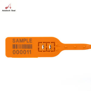 Asialock segel keamanan plastik, kunci ganda 418mm segel pengunci ganda untuk keamanan & segel plastik - Product Image 5