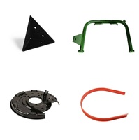 Pièces de rechange YW Hardware Bale, Support en tôle sur mesure, Protection de rouleau tendeur, Protection de courroie, Support de fixation, Support d'angle, Fabrication métallique