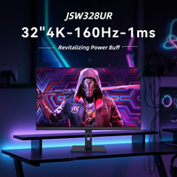 Nouvel écran de jeu 4K 160Hz 32 pouces 1ms Fast IPS HDR400 DP compatible avec PS5 pour Series X Mac PC