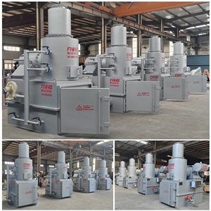 Incinerador de Basura Móvil y Portátil Sin Humo, Incinerador de Residuos Médicos Hospitalarios, Horno de Pirólisis para Residuos Industriales - Product Image 2