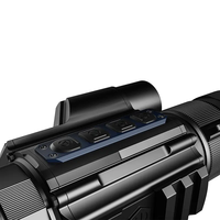 Télémètre numérique à double fonction avec dispositif de vision nocturne infrarouge externe à 5 emplacements en alliage d'aluminium pour la chasse MLT450L