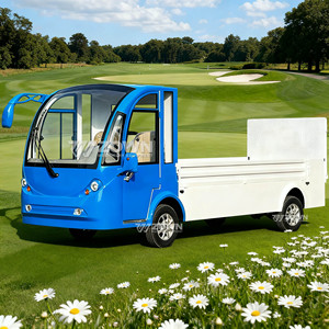 Vehículo de Carga Eléctrico con Cabina Cerrada ZOWN, Amplia Área de Carga para Transporte Logístico en Parques - Product Image 4