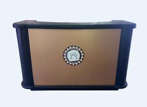 شريط بلاستيكي تجاري متعدد الوظائف محمول بسهولة مع أربع عجلات لمطعم Stallage بار تقديم الطعام والخدمات - Product Image 4