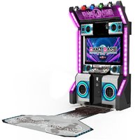 Machine d'arcade de danse Music Dance Revolution, jeu de simulation de parc d'attractions
