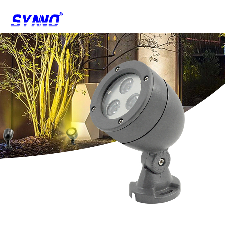 Outdoor LED COB Projection Decoration Courtyard Seat Adjustable Angle Landscape RGB Colorful Tree Lawn Spotlight IP65 Waterproof