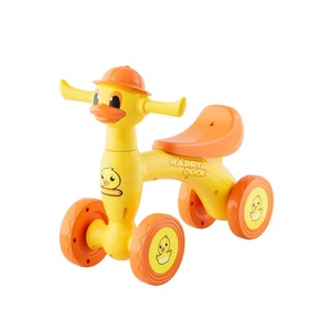 Coches de juguete para niños de 1 a <span class=keywords><strong>4</strong></span> años, sin pedales, con <span class=keywords><strong>4</strong></span> ruedas, impulsados por los pies, para exteriores, bicicleta de equilibrio deslizante para bebés - Product Image 3