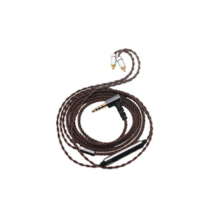 Sennheiser Headphone Upgrade <b>Cable</b> With <b>Mic</b> Hand-Woven Nylon TPE Core For Digital Devices HiFi Sound - Product Image 2