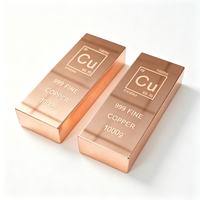 Barre de cuivre à haute conductivité, barre plate en cuivre violet T2, vente en gros