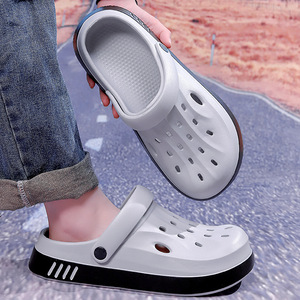 Nouveau Design 2025 Chaussures de Plage Unisexe Personnalisées à Plateforme en EVA, de Haute Qualité, Respirantes et Imperméables, pour Hommes, Maison et Plage, Sabots d'Été - Product Image 6