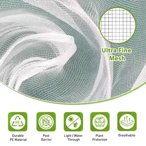 100% new mesh plastic anti insect nets for greenhouse /mosquito net garden