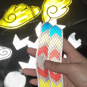 Autocollants réfléchissants pour <span class=keywords><strong>casque</strong></span> de <span class=keywords><strong>moto</strong></span> en Chine, autocollants imperméables de qualité supérieure pour camion, rayures de camion - Product Image 2