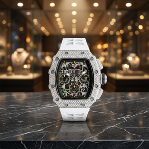 Montre squelette mécanique de luxe Hip Hop Premium - Product Image 3