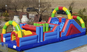 Carrera de obstáculos inflable para adultos Juego de carrera de obstáculos inflable barato Carrera de obstáculos inflable - Product Image 6