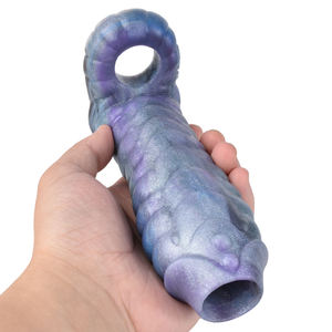 YOCY – ensemble de pénis en silicone pour hommes, <span class=keywords><strong>dragon</strong></span> en colère, phallus creux, couleur galaxie, ensemble allongé, jouets sexuels pour adultes - Product Image 5