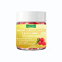 Gomitas de Glicinato de Magnesio con Vitamina B6, D3, Calcio y Extracto de Pimienta Negra para el Equilibrio del Estado de Ánimo y la Salud Ósea