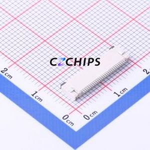 FPC-05F-28PH20 FFC/FPC Connector SMD,P=0.5mm,Horizontal Mount Connector Flip Cover Type Bottom Contact 28P 0.5mm - Product Image 2